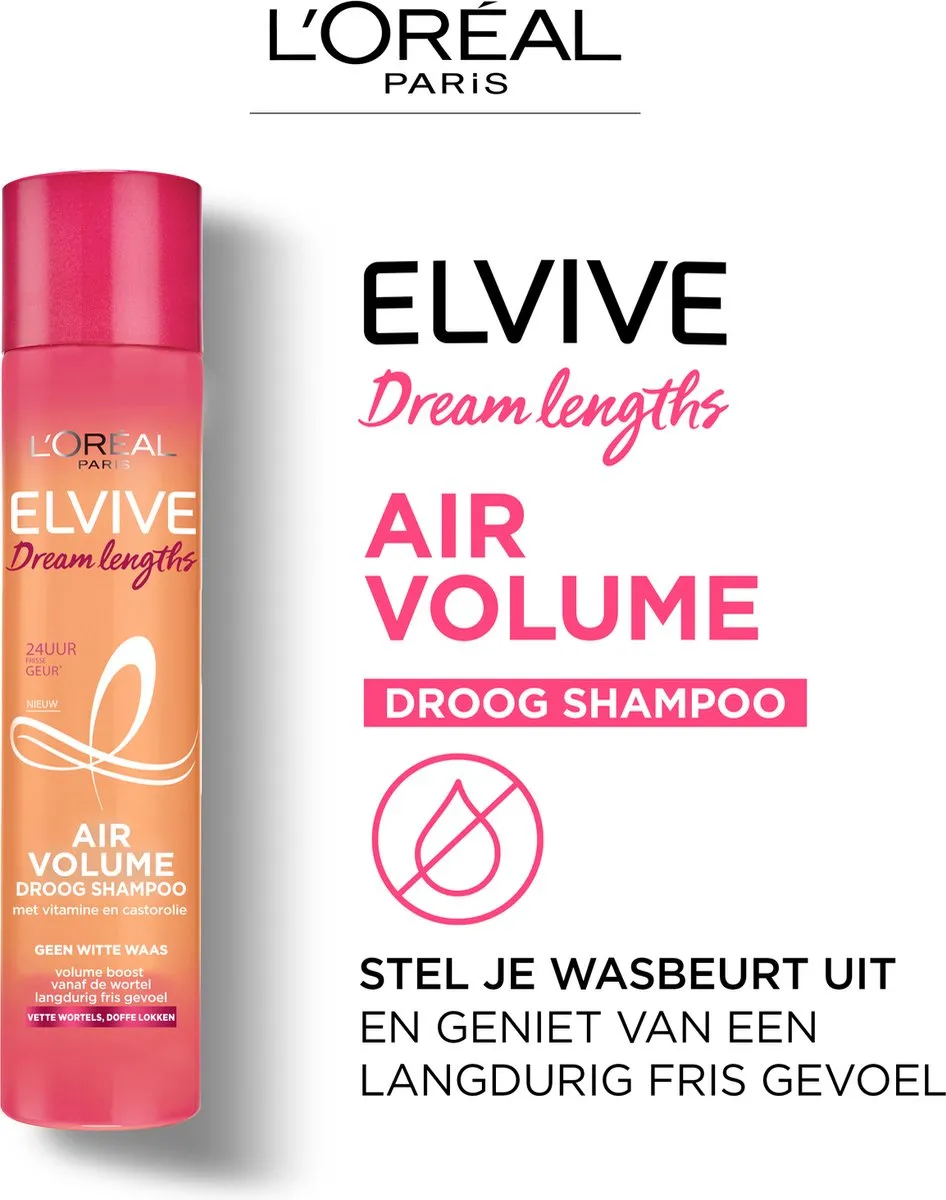 L'Oréal Paris Elvive Dream Lengths Droogshampoo 6x200ml
