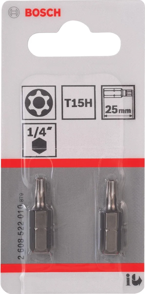 Bosch T15H Security-Torx-bit