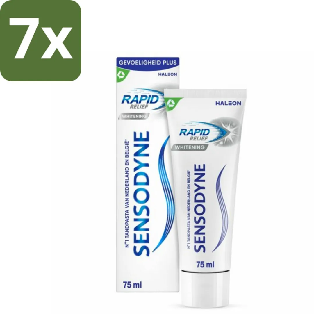 Sensodyne Rapid Relief Whitening Tandpasta 75ml