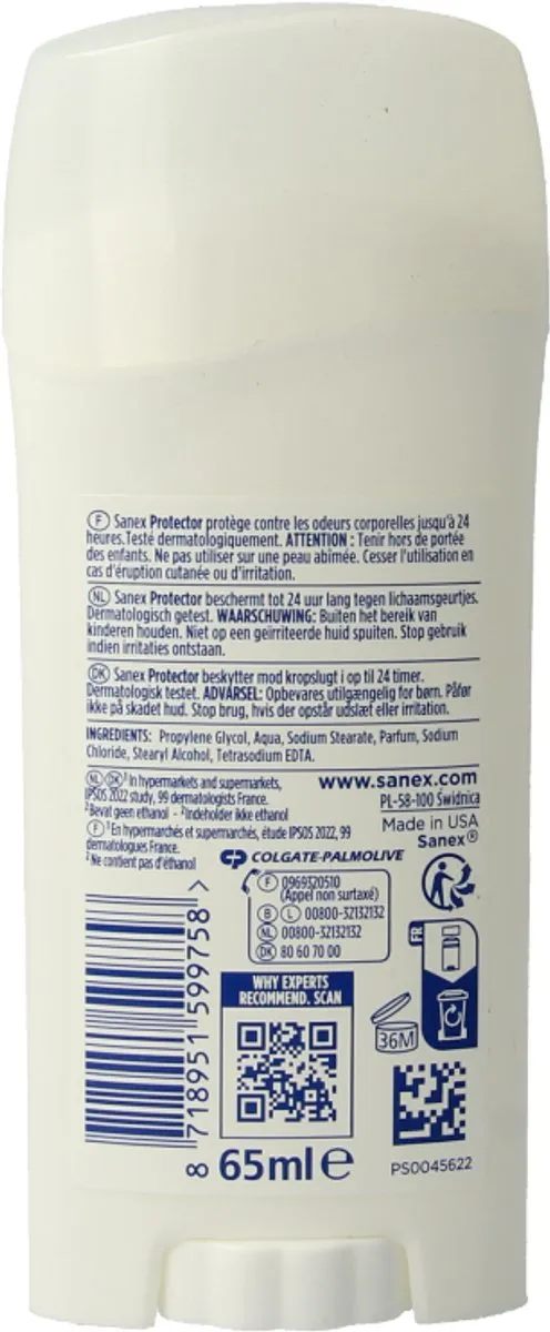 Sanex Dermo Protector Deodorant Stick 65ml