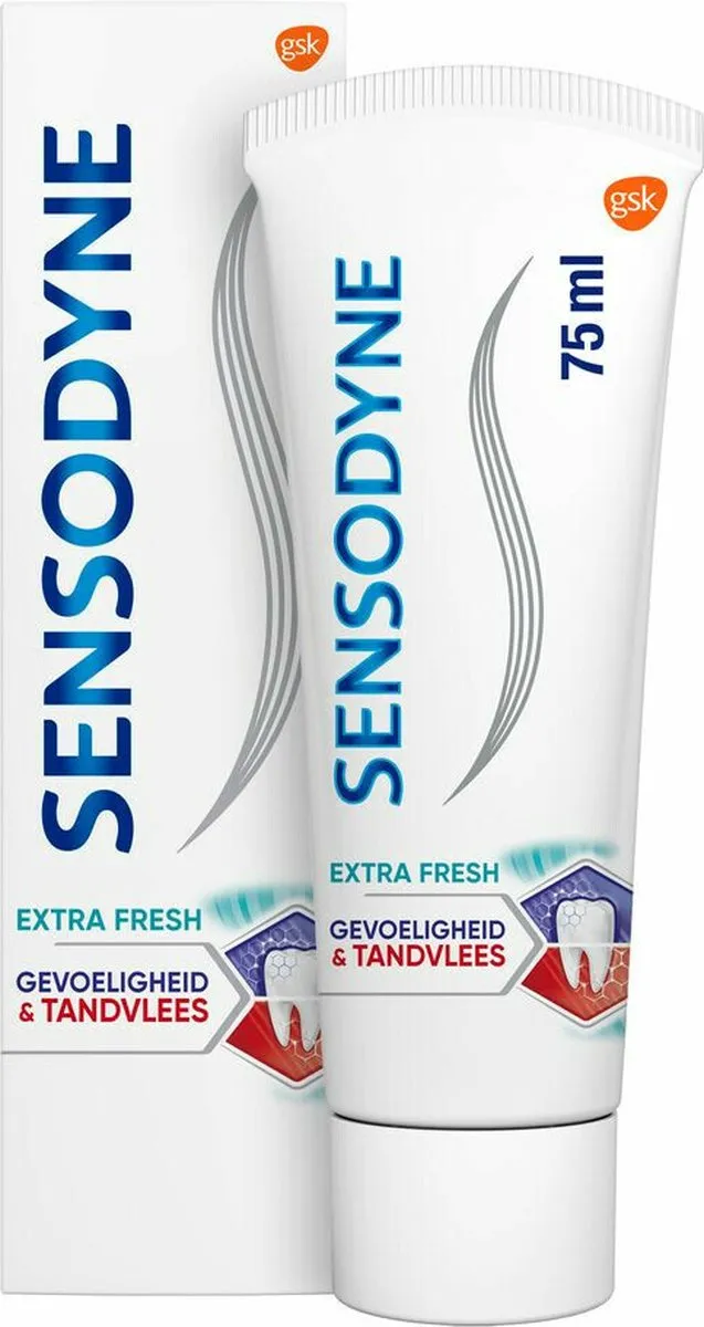 Sensodyne Tandpasta Gevoeligheid & Tandvlees Extra Fresh 75ml