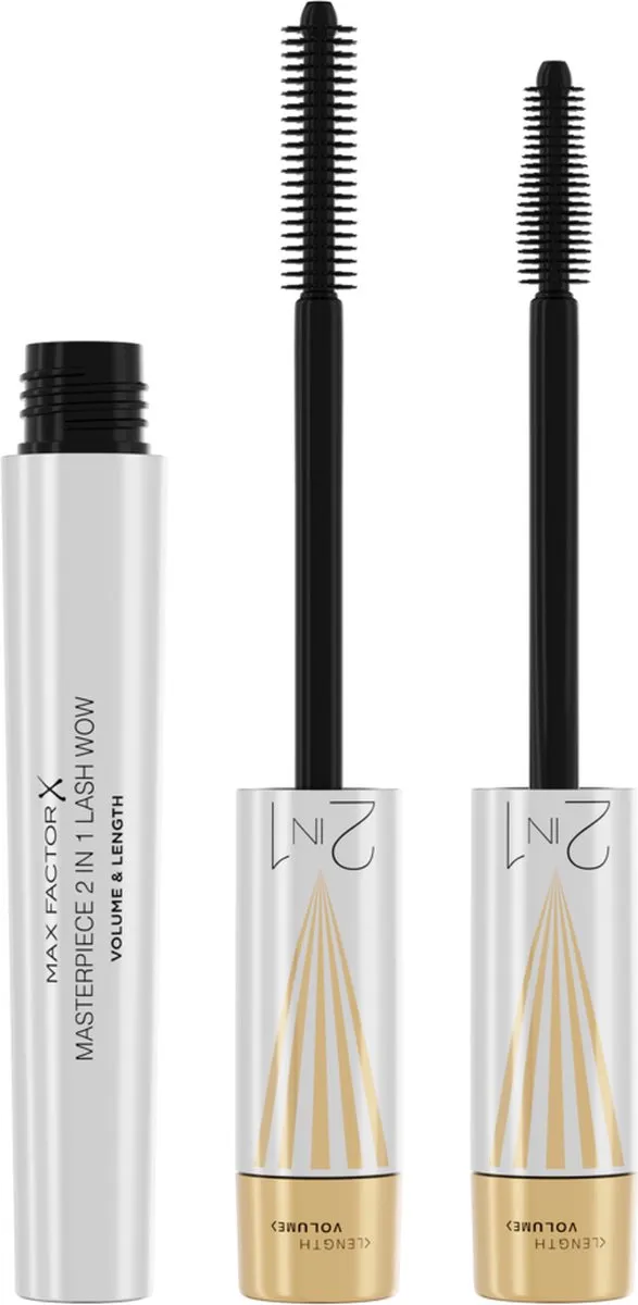 Max Factor Masterpiece 2-in-1 Lash Wow Mascara 7ml - Black
