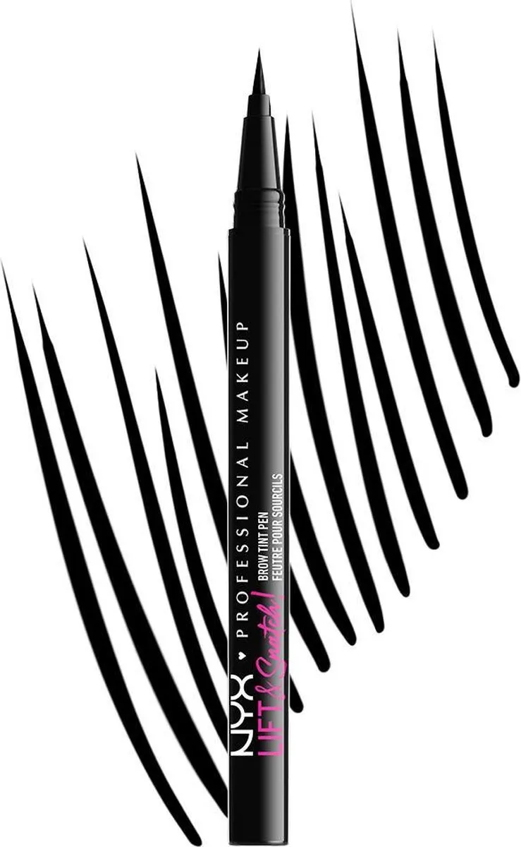 NYX Lift & Snatch Brow Tint Pen Zwart - 1ml