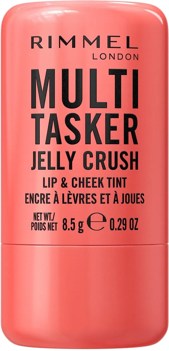 Rimmel London Multi-Tasker Jelly Crush Blush & Lip Stain 300 Peachy Punch - 8,5 g