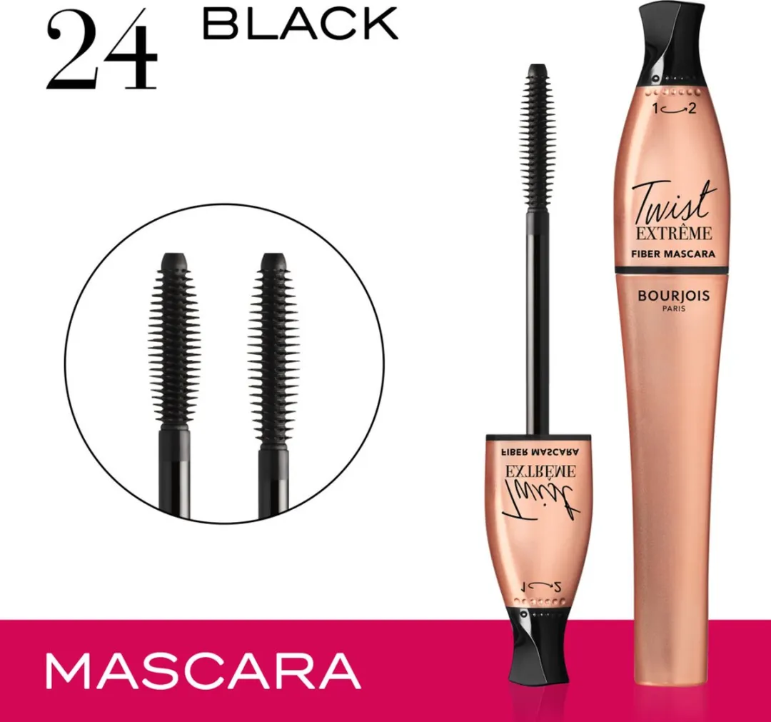 Bourjois Twist Up Volume Mascara 024 Black
