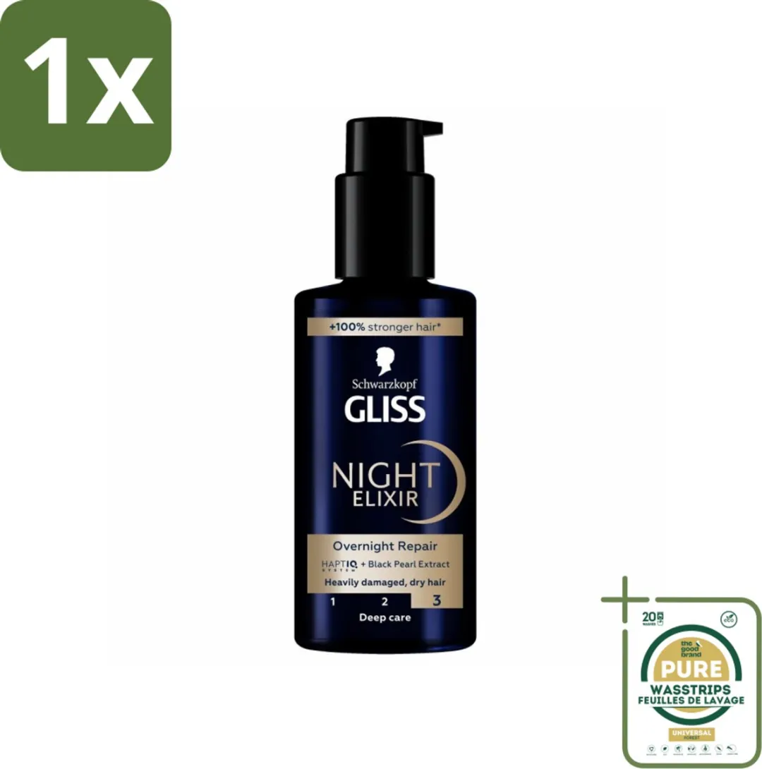 Schwarzkopf Gliss Haarserum Night Elixer Overnight Repair 100ml