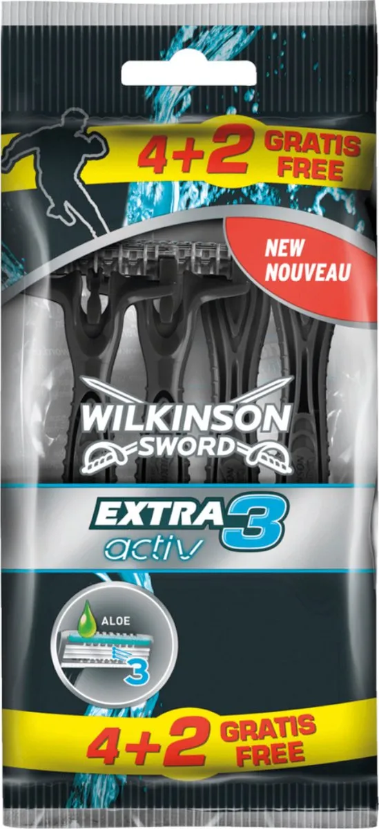 Wilkinson Sword Men Extra 3 Active Wegwerpmesjes