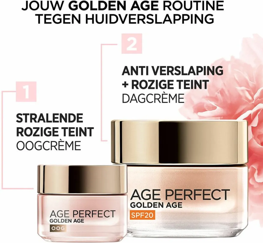 L'Oréal Paris Golden Age Dagcrème SPF 20 - 6x50ml