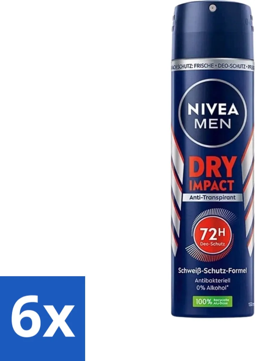 NIVEA Men Deo Spray Dry Impact 150ml