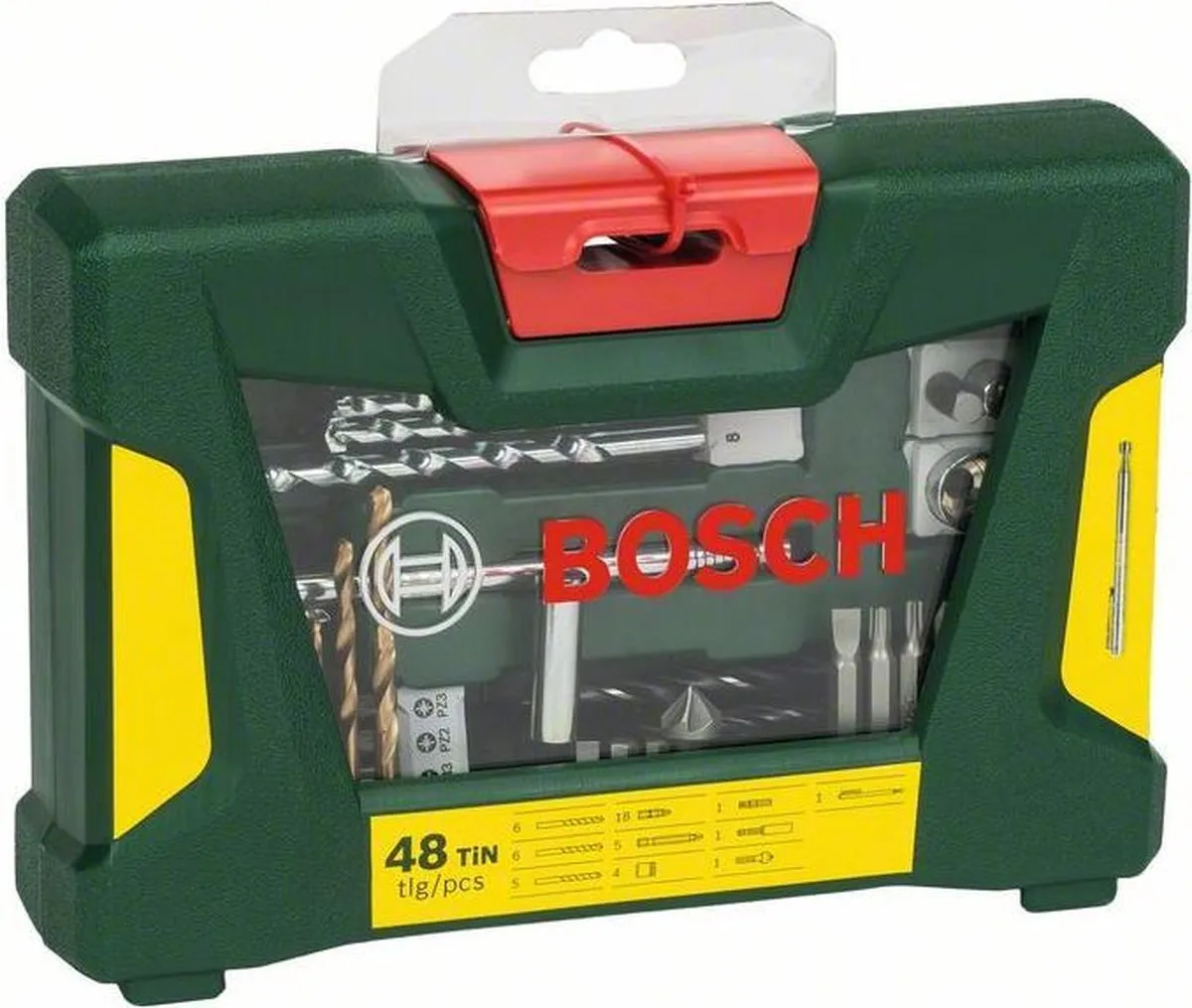 Bosch V-Line Titanium Plus Borenset 48-delig