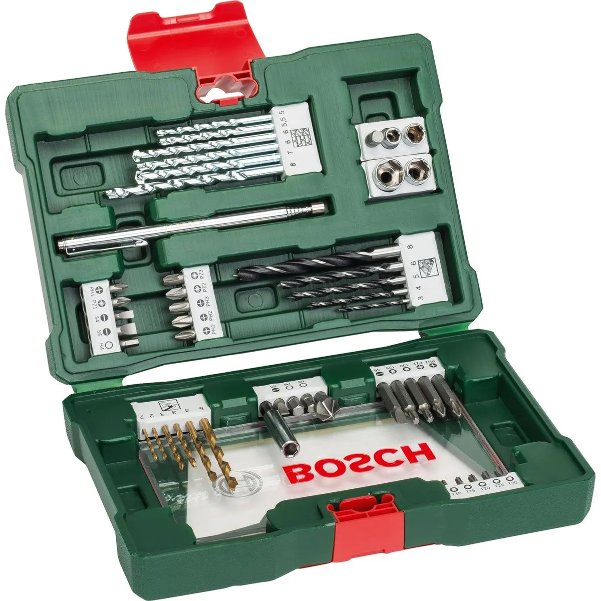 Bosch V-Line Titanium Plus Borenset 48-delig