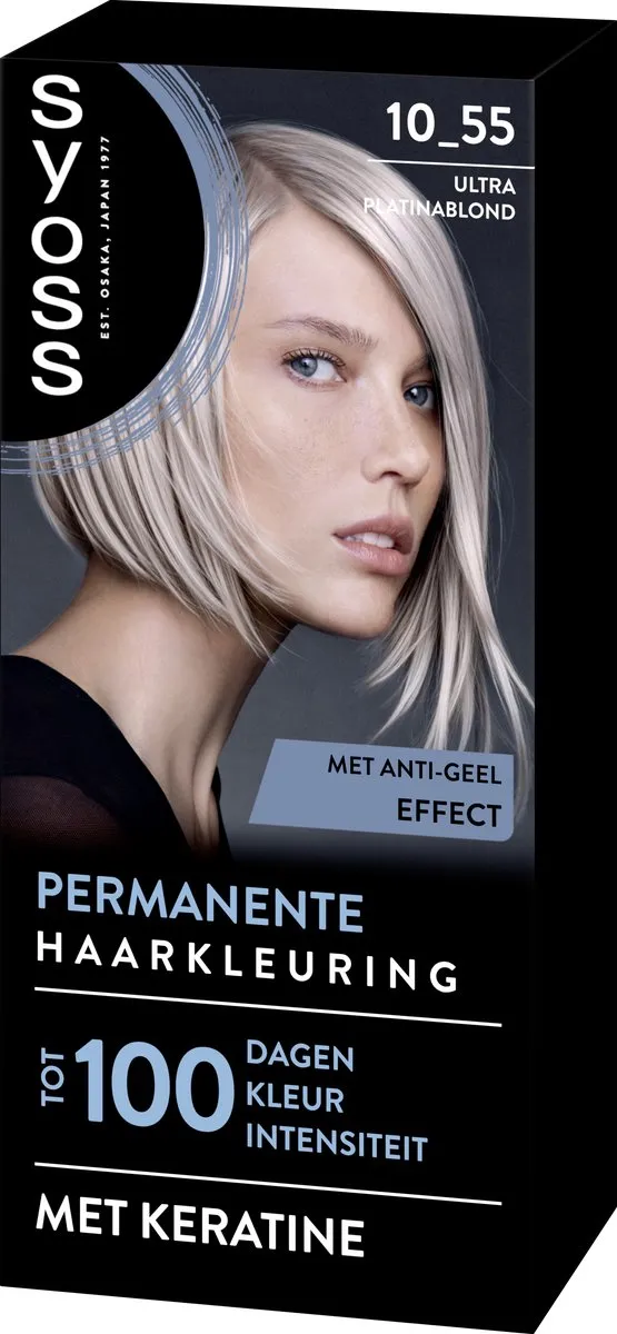 SYOSS Haarverf 10-55 Ultra Platina Blond - 115ml