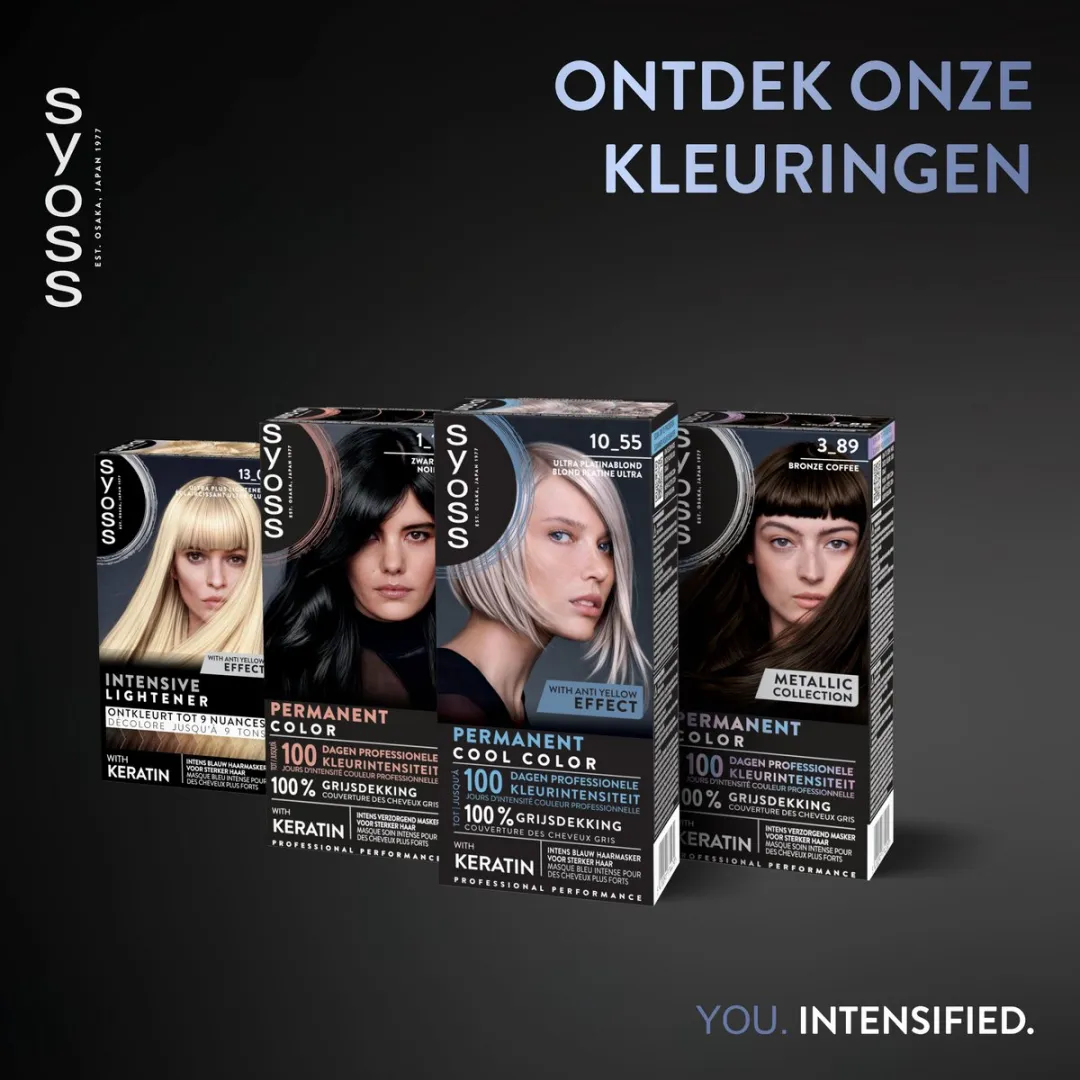 SYOSS Haarverf 10-55 Ultra Platina Blond - 115ml - afbeelding 6 van 6