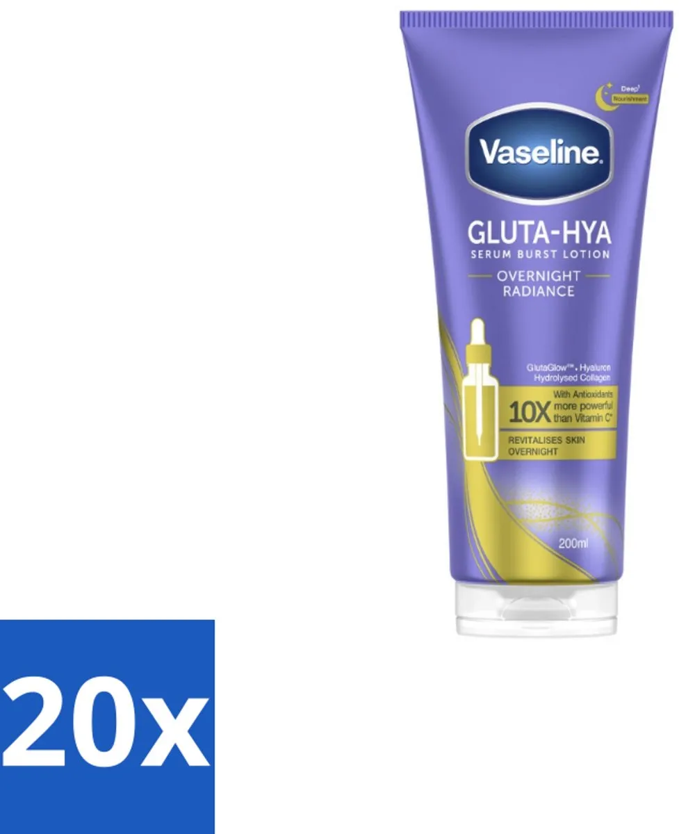 Vaseline Gluta-Hya Serum Overnight Radiance 200ml