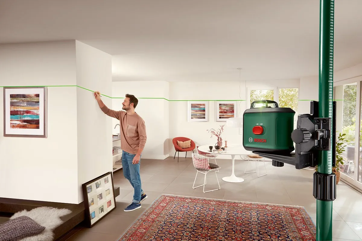 Bosch TP 320 Statief - 10-320cm - Groen - afbeelding 6 van 6