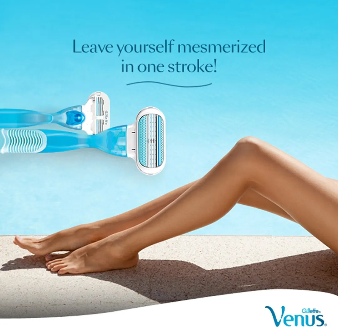 Gillette Venus Scheermesjes 3-delig - 8 Stuks