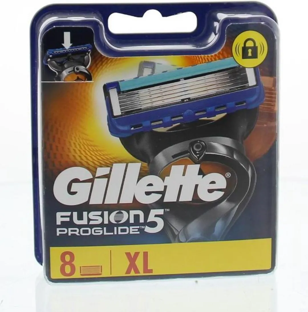 Gillette Fusion5 Proglide Handscheermes - 8 Stuks