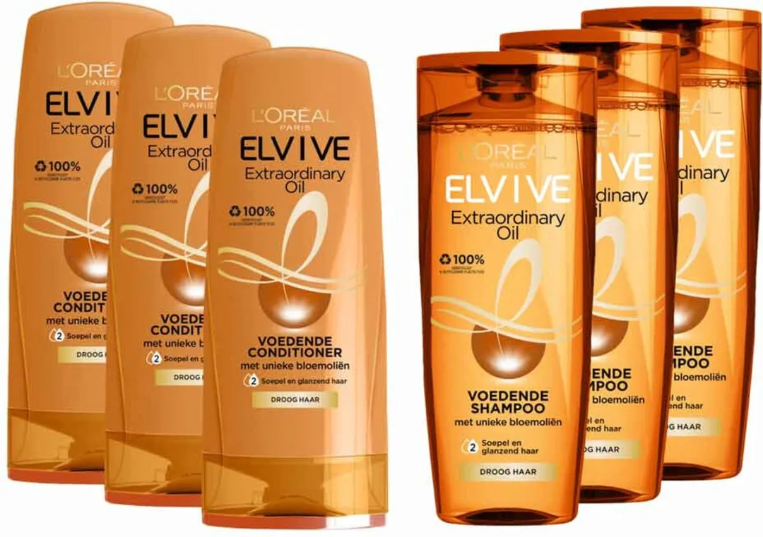 L'Oréal Paris Elvive Extraordinary Oil Shampoo & Conditioner