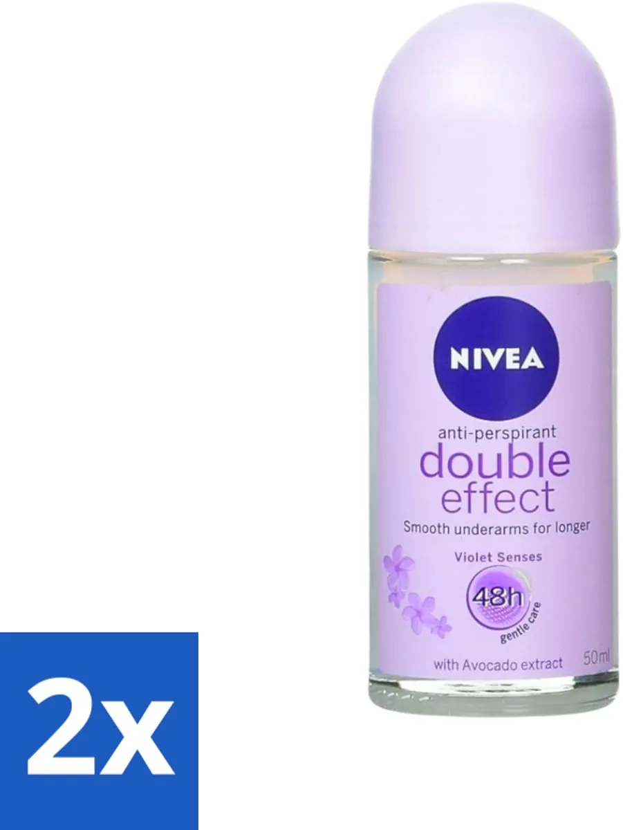 NIVEA Double Effect Deodorant Roller 100ml