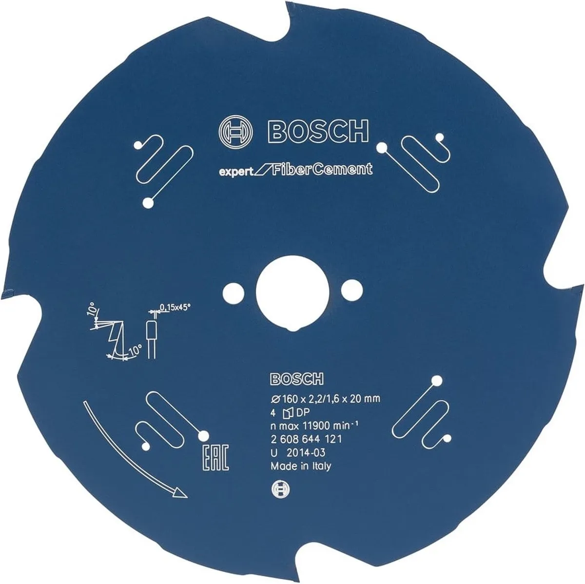 Bosch Blad Expert Fiber Cement 300x30x2.4mm - 1 Stuk - afbeelding 6 van 6