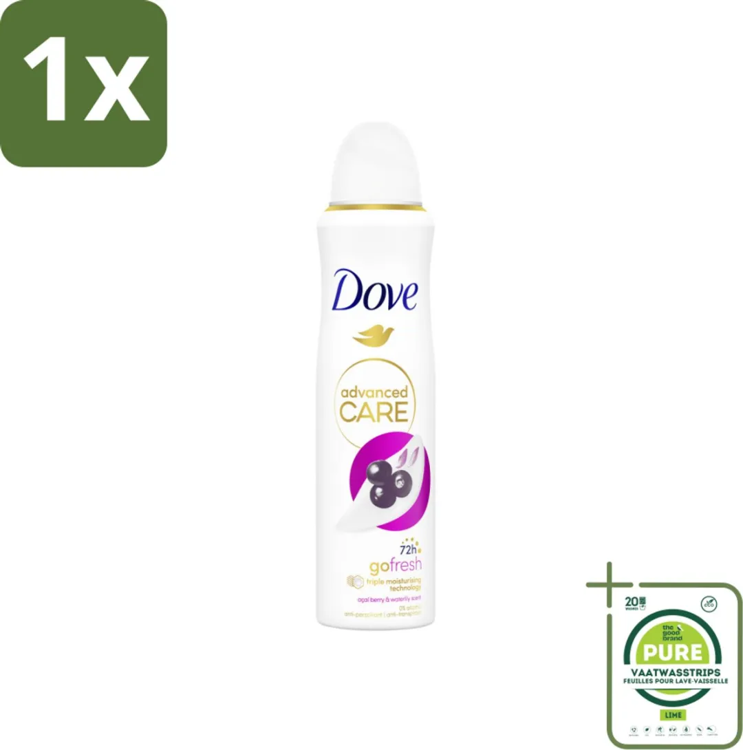 Dove Deodorant Spray Acai Berry & Waterlily 150ml