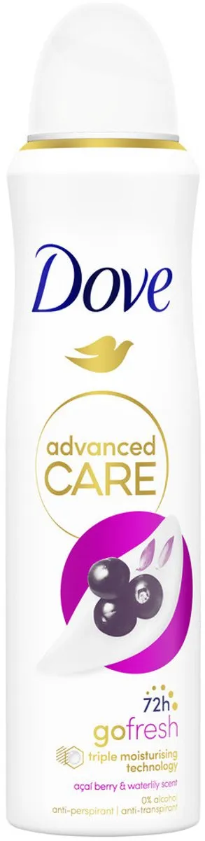 Dove Deodorant Spray Acai Berry & Waterlily 150ml