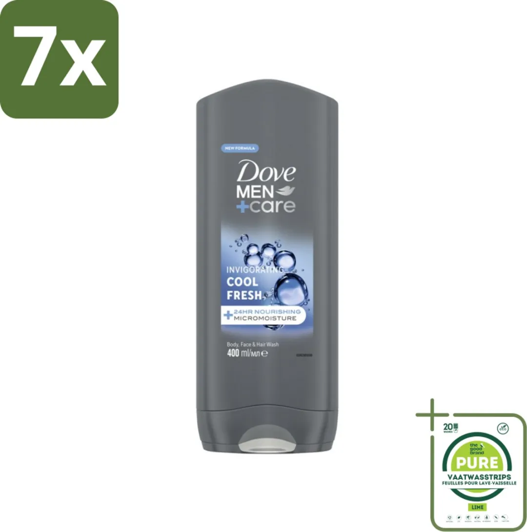 Dove Men+Care Cool Fresh Douchegel 2800ml - 7 Stuks