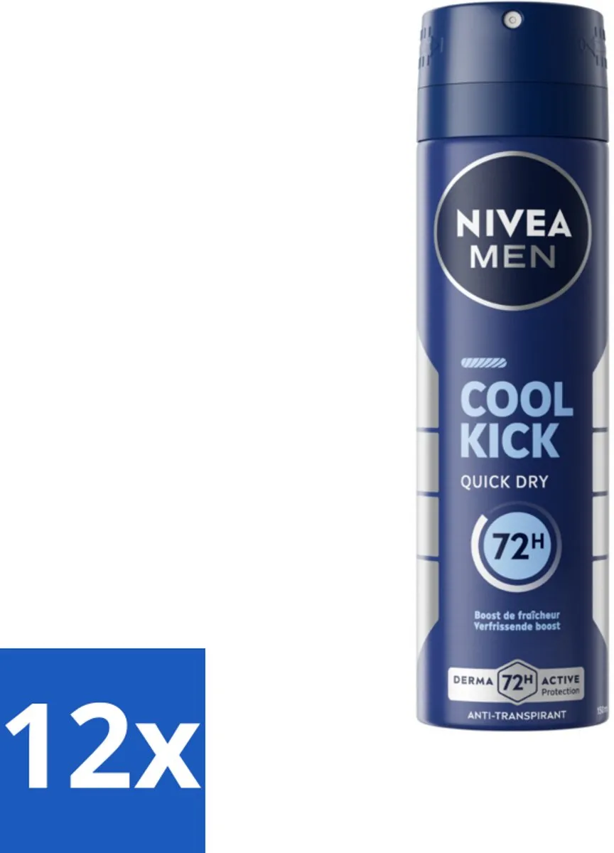 NIVEA Men Deodorant Spray Cool Kick 150ml