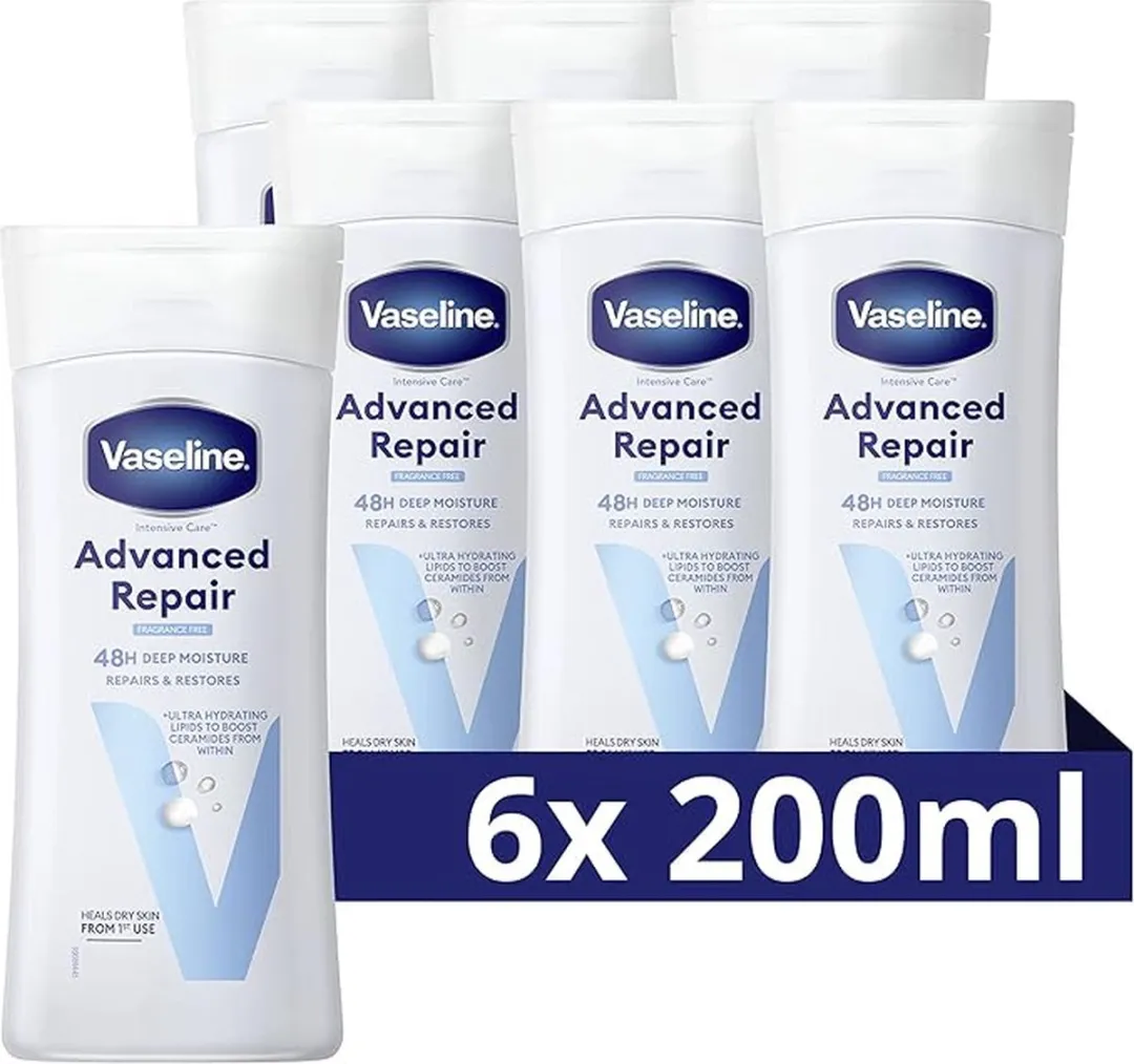 Vaseline Advanced Repair Body Lotion 6 x 200 ml