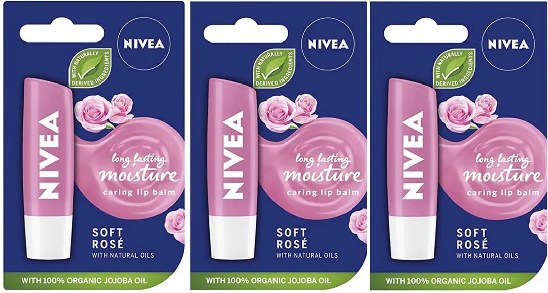 NIVEA Labello Lippenbalsem Soft Rose