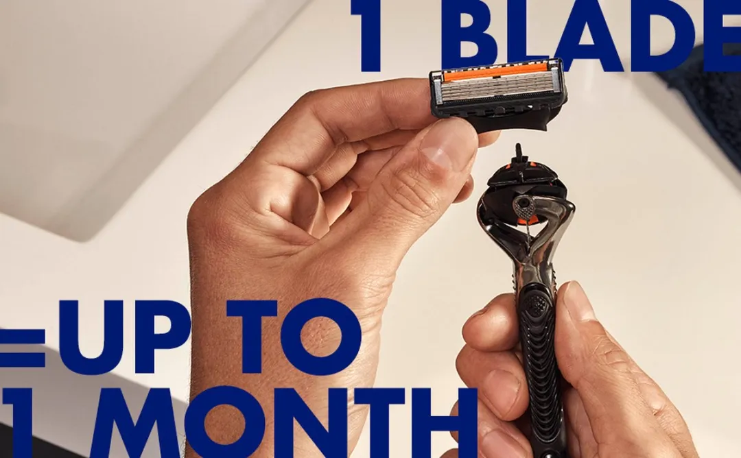 Gillette ProGlide Scheermesjes 12 Stuks - 5 Bladen - Zwart/Oranje - afbeelding 6 van 6