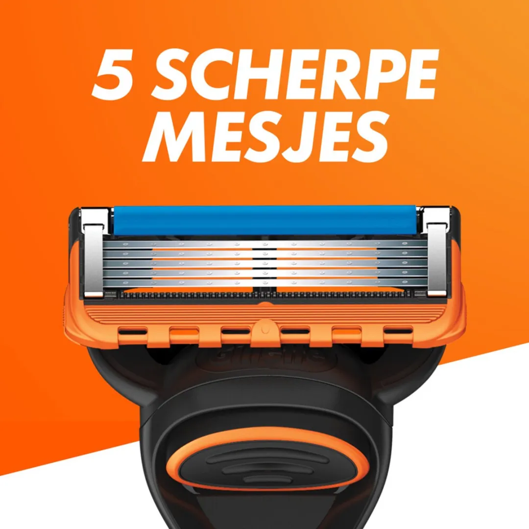 Gillette Fusion 5 Scheermes - 5 Bladen Wit