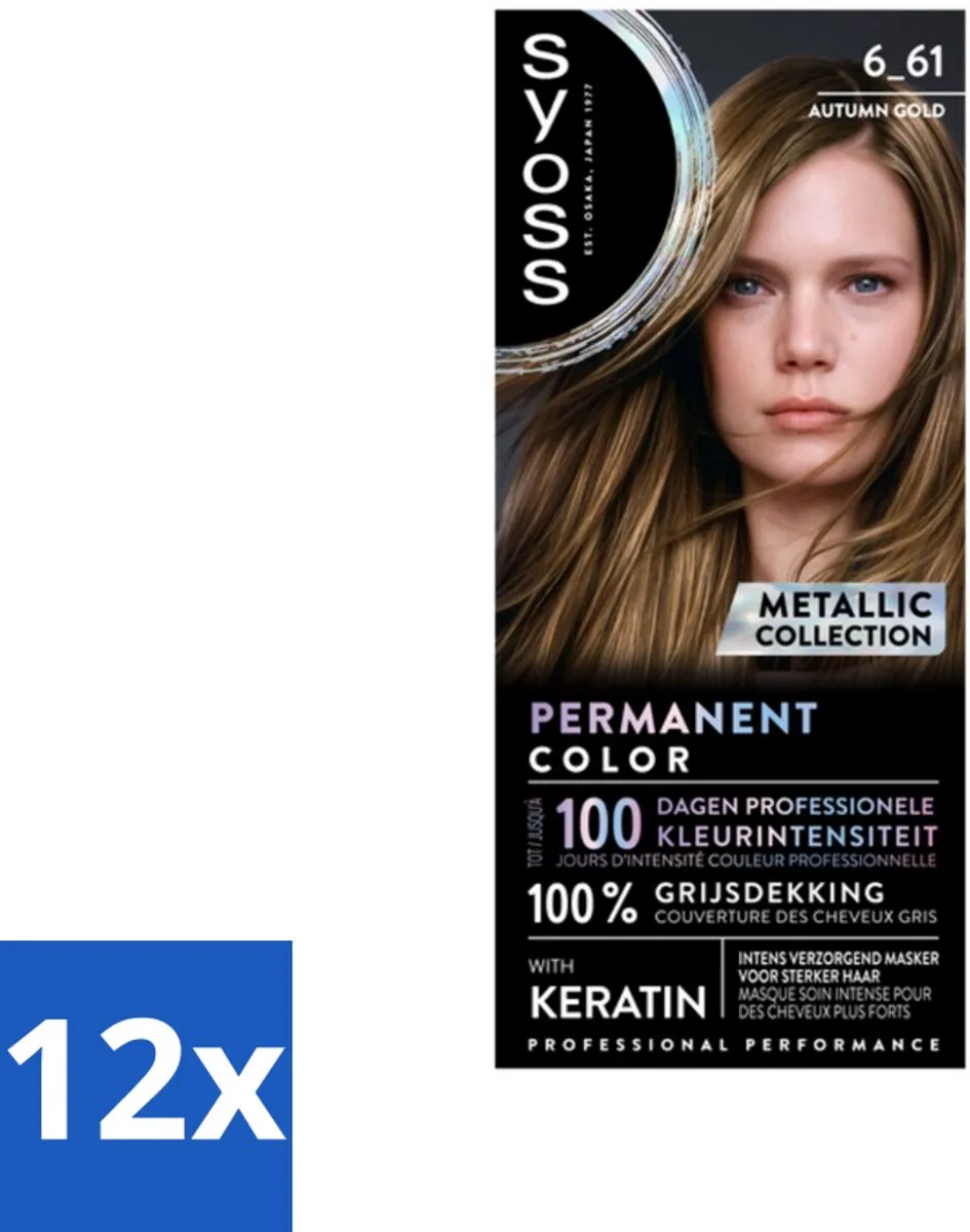 SYOSS Coloration 6-61 Autumn Gold Haarverf