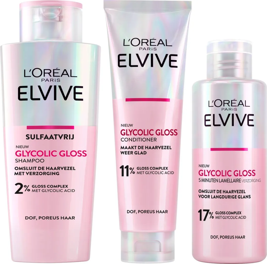L'Oréal Paris Elvive Glycolic Gloss Bundle
