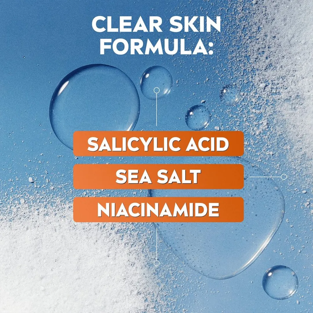 NIVEA DERMA Skin Clear Gezichtscrub 3x150ml - Salicylzuur & Niacinamide