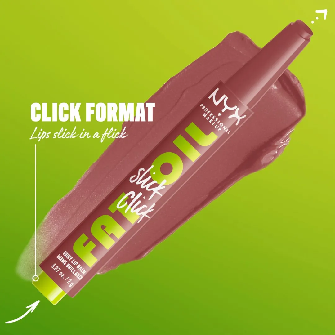 NYX Professional Makeup Fat Oil Slick Click Lippenbalsem Profile Pic - 2g