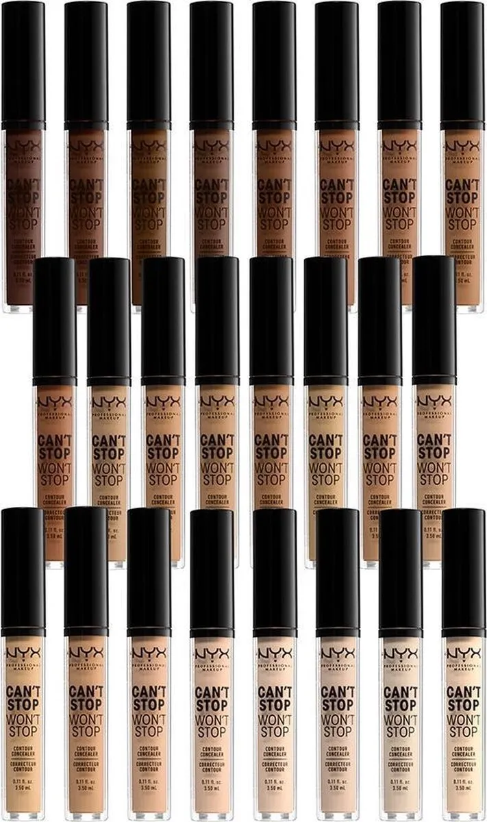 NYX Can't Stop Won't Stop Concealer Caramel 3.5ml
