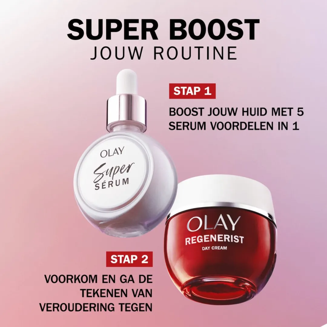 Olay Regenerist Dagcrème - 4 x 50 ml - Voordeelverpakking