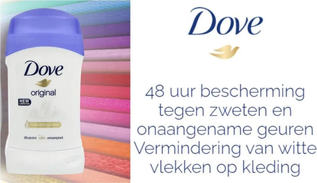 Dove Original Deodorant Stick 2x80ml - 48 Uur Zweetbescherming