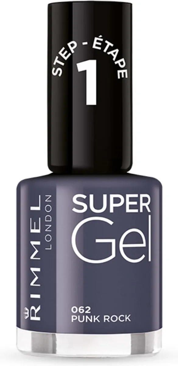 Rimmel London SuperGel Nagellak 062 Punk Rock - 12ml