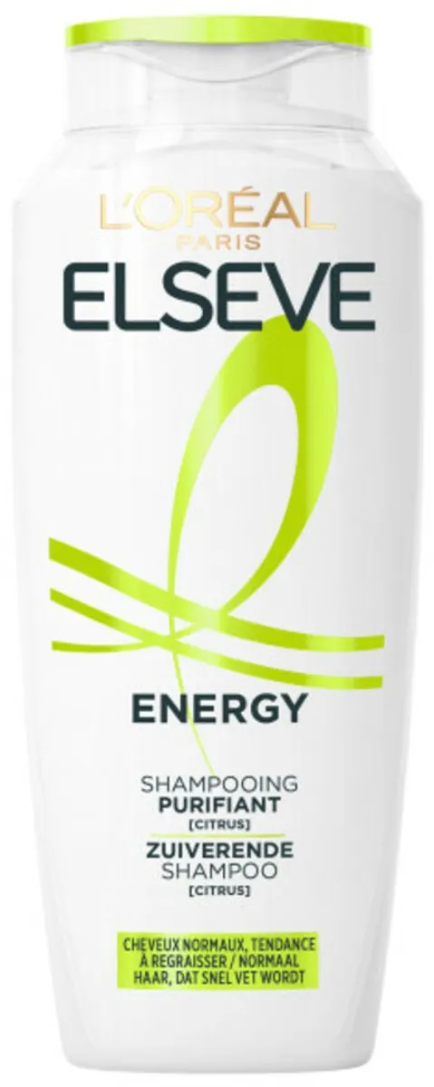 L'Oréal Paris Elseve Energy Zuiverende Shampoo 250ml