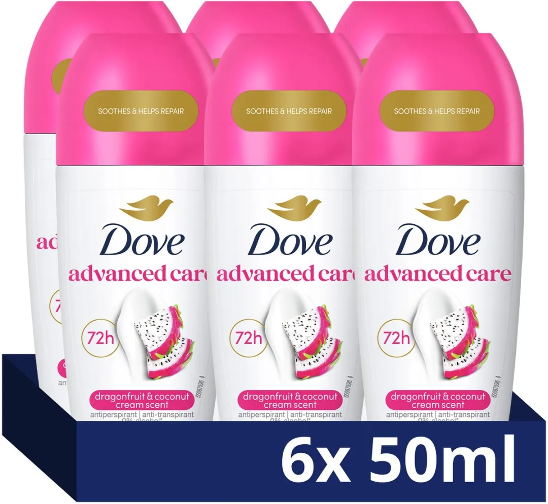 Dove Anti-Transpirant Roller Advanced Care Dragon Fruit & Coconut Cream