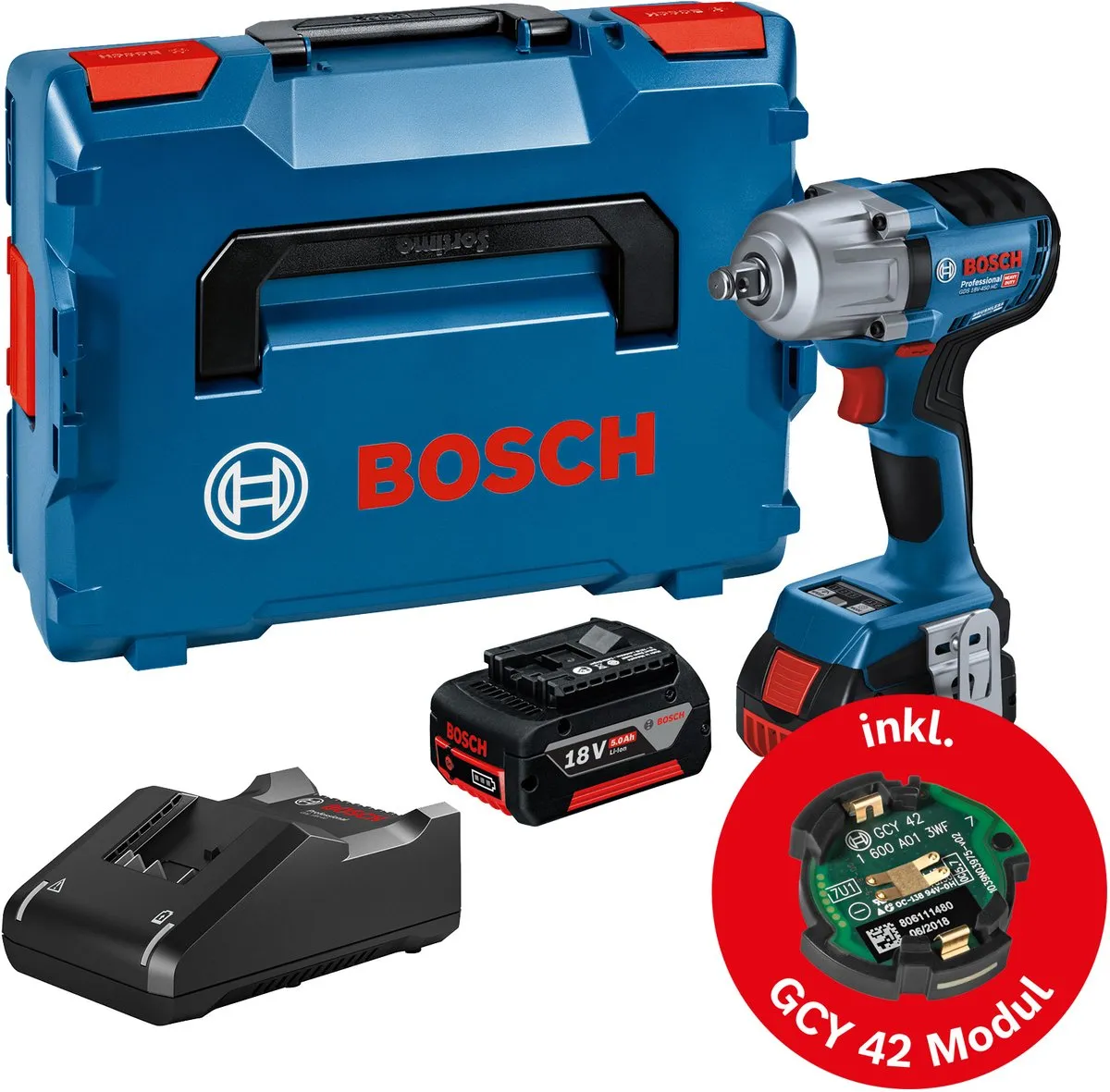 Bosch GDS 18V-450 HC Accu-slagmoersleutel