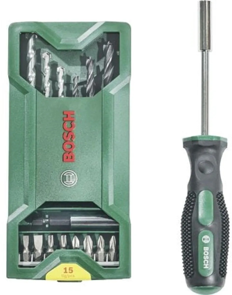 Bosch Mini X-Line Boor- en Bitassortiment 16-delig - 2607017654