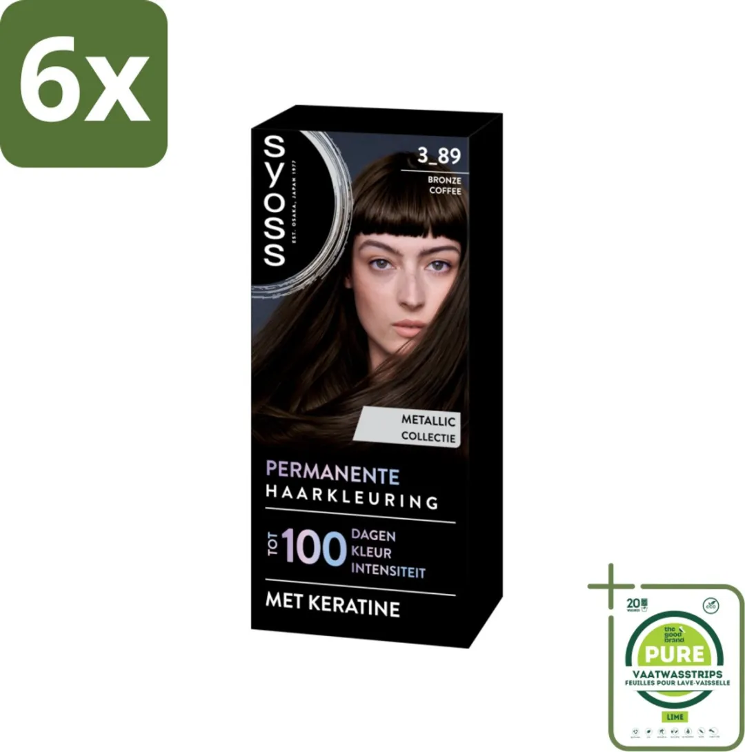 SYOSS Coloration 3-89 Bronze Coffee Haarverf