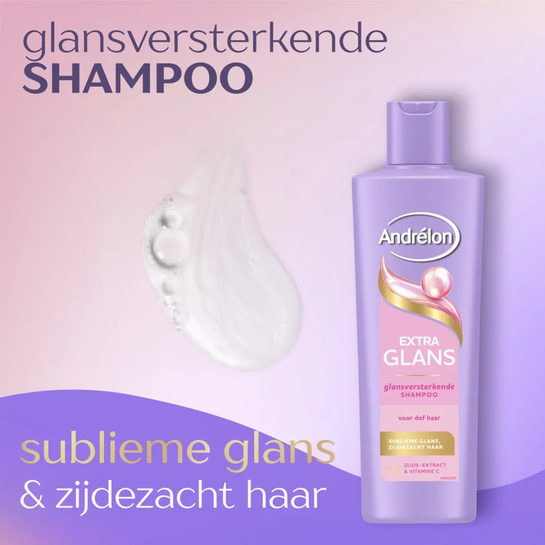 Andrélon Extra Glans Shampoo 250ml - 7 Stuks