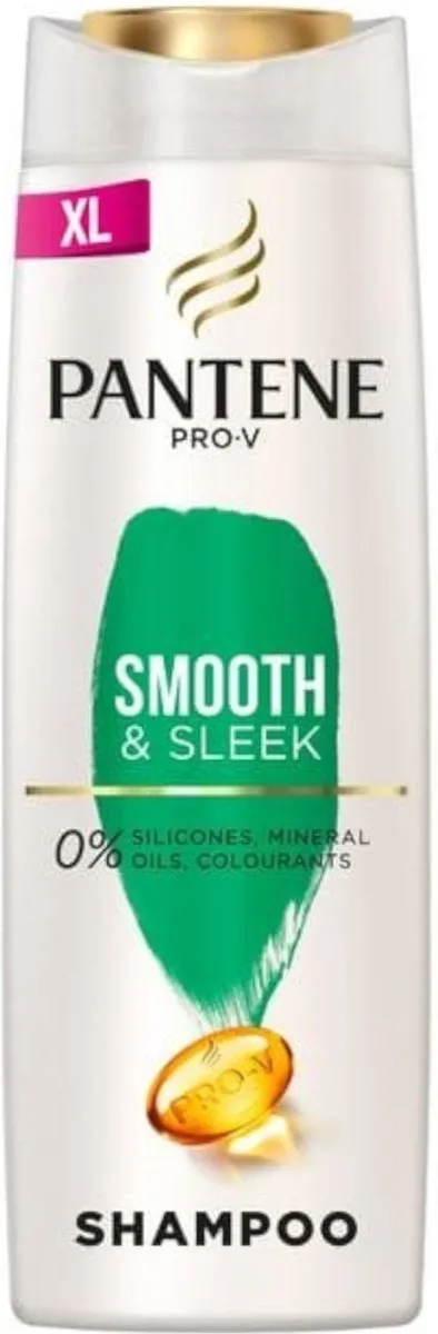 Pantene Smooth & Sleek Shampoo 500ml