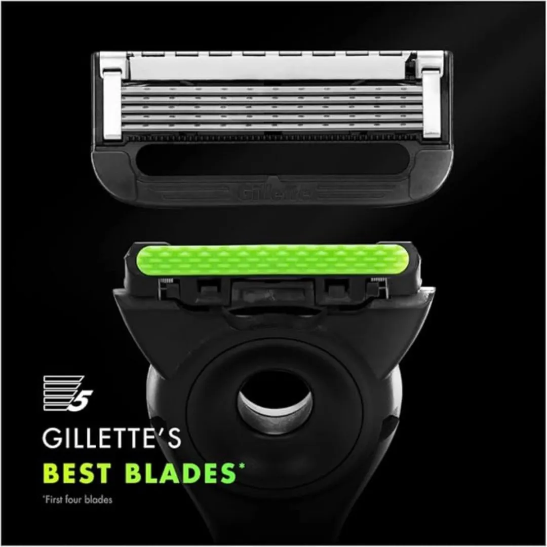 Gillette Labs Black & Gold Edition Scheerapparaat - 5 Bladen - afbeelding 6 van 6