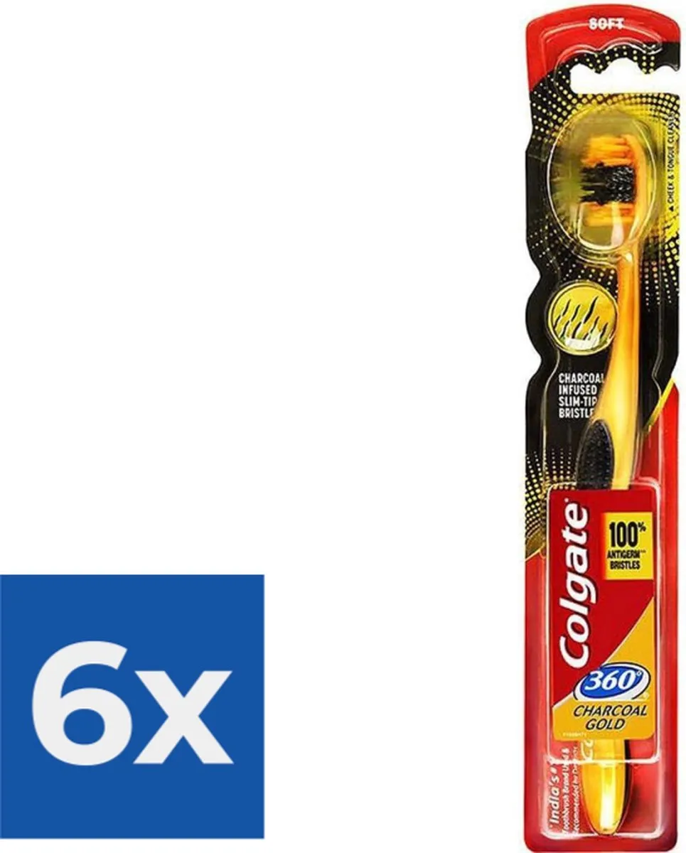 Colgate Charcoal Gold Soft Tandenborstel
