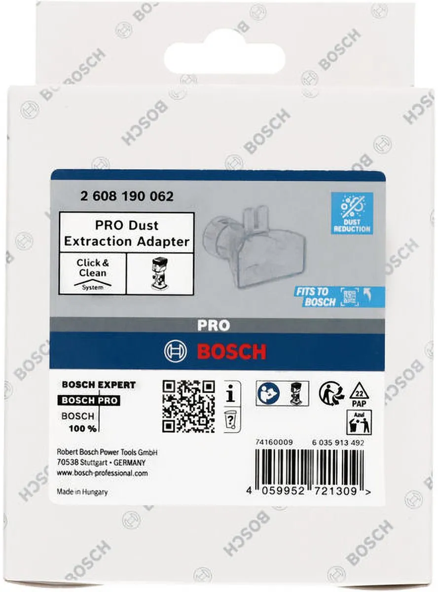 Bosch PRO Afzuigadapter Kantenfrees 2608190062